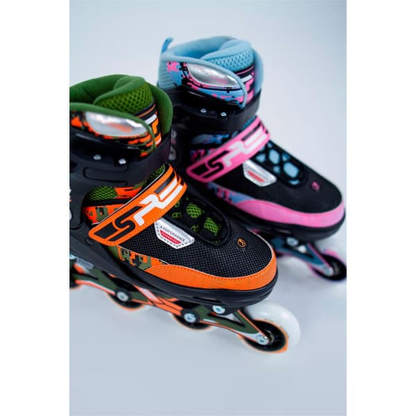 Sfr Skates Inline Skøjter Pixel Adjustable Orange EU 37-40.5