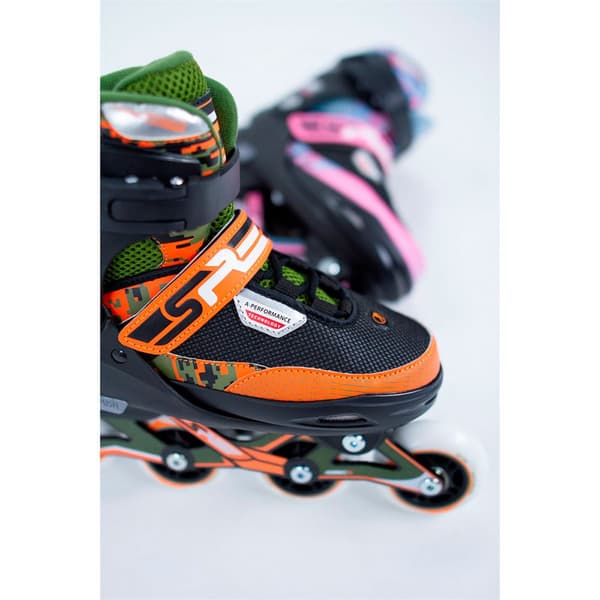 Sfr Skates Inline Skøjter Pixel Adjustable Orange EU 37-40.5