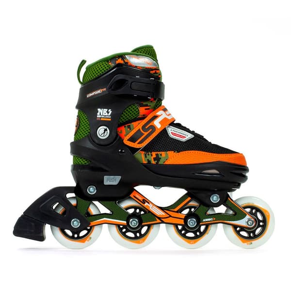 Sfr Skates Inline Skøjter Pixel Adjustable Orange EU 37-40.5