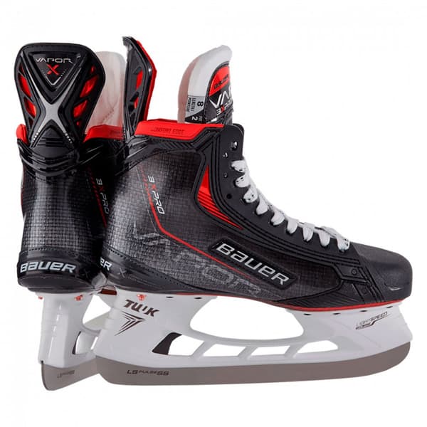 Bauer Hockey Keskitason Luistimet Vapor 3x Pro Musta EU 38 1/2