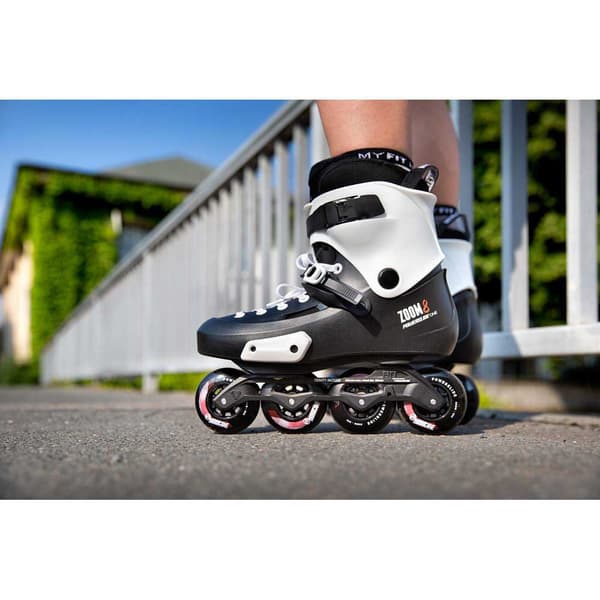 Powerslide Inline Skøjter Zoom Pro 80 Hvid,Sort EU 39-40