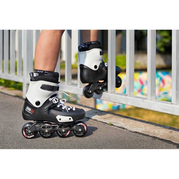 Powerslide Inline Skøjter Zoom Pro 80 Hvid,Sort EU 39-40