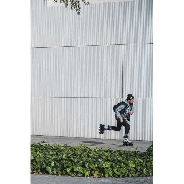 Powerslide Inline Skøjter Zoom Pro 80 Hvid,Sort EU 39-40