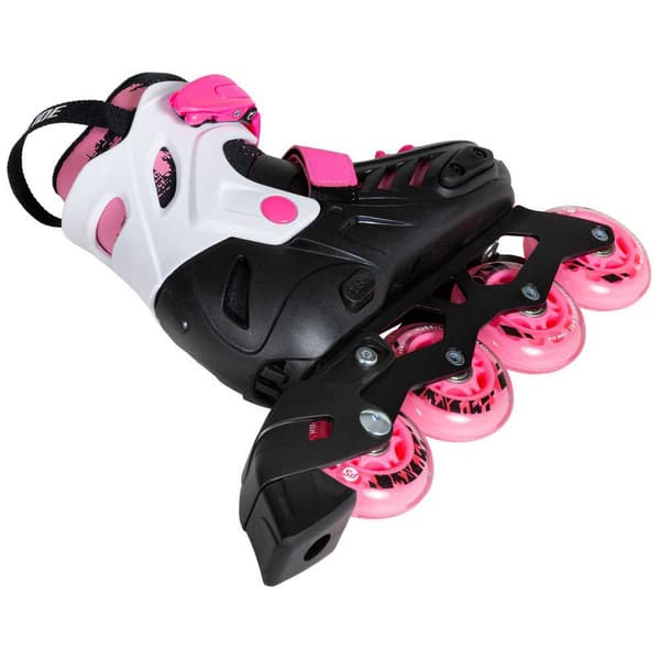 Powerslide Linjassa Luistimet Khaan Sqd Musta,Pinkki EU 27-30