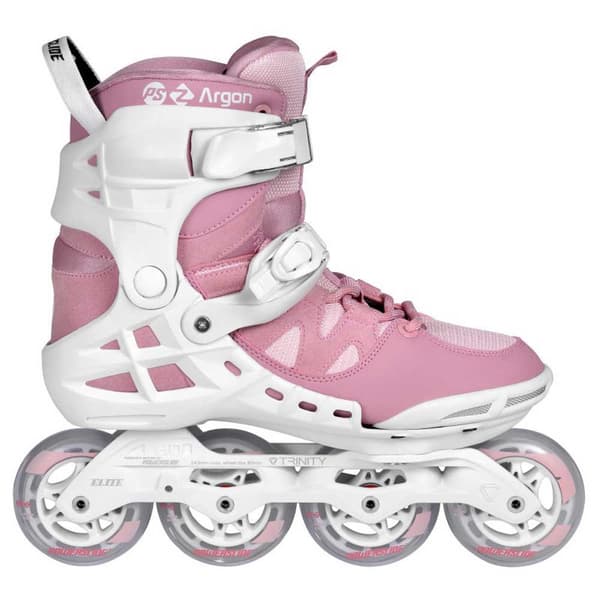 Powerslide Inline Skøjter Phuzion Argon 80 Hvid,Rosa EU 42