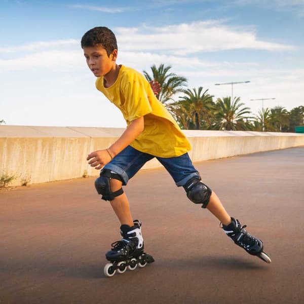 Powerslide Inline Skøjter Khaan Sqd Hvid,Sort EU 27-30