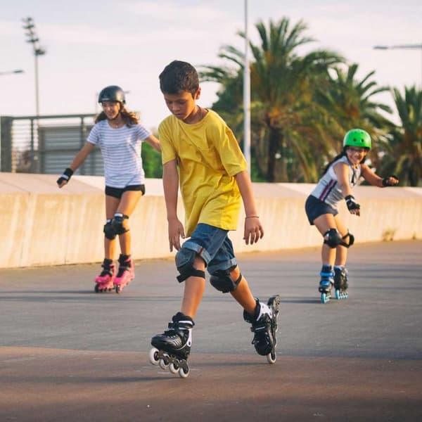 Powerslide Inline Skøjter Khaan Sqd Sort EU 31-34