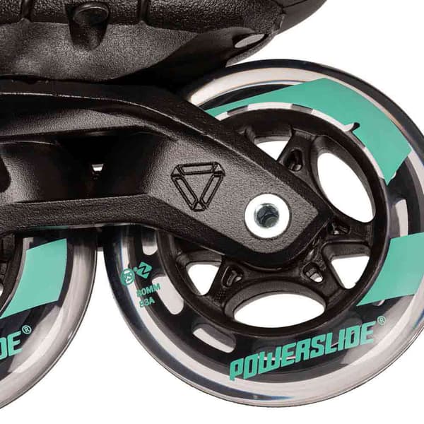 Powerslide Rullskridskor Phuzion Xenon Arctic 80 Grönt EU 39