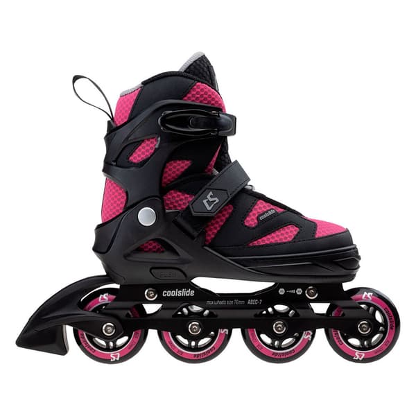 Coolslide Rullskridskor Shoq Svart,Rosa EU 31-34