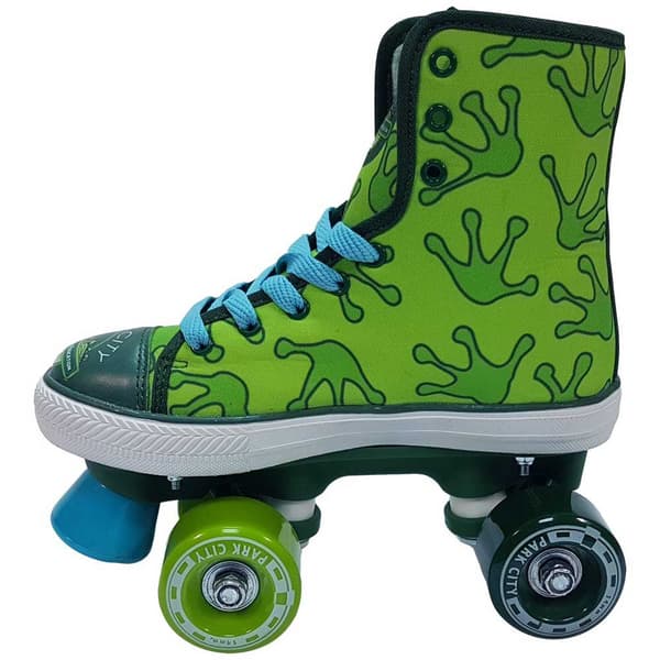 Park City Quad Skate Canvas Frog Rullaluistimet Vihreä EU 34-35