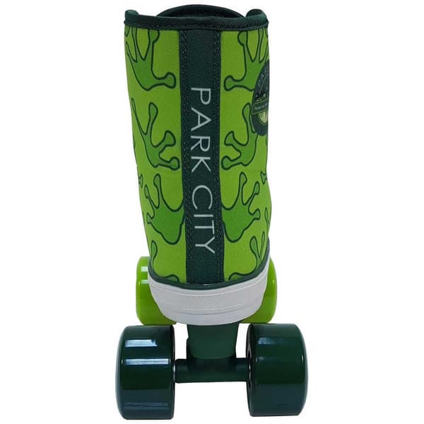 Park City Quad Skate Canvas Frog Rullaluistimet Vihreä EU 34-35