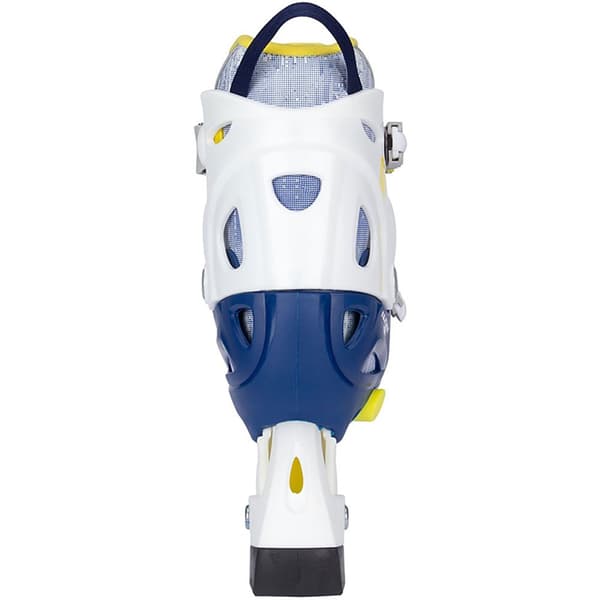 Nijdam Rullskridskor Adjustable Vit,Blå EU 30-33