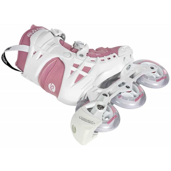 Powerslide Rullskridskor Phuzion Argon 100 Vit,Rosa EU 37