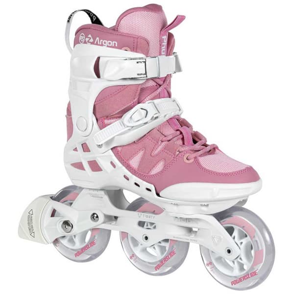 Powerslide Rullskridskor Phuzion Argon 100 Vit,Rosa EU 37