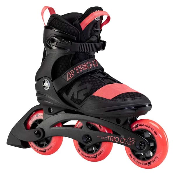 K2 Skate Inline Skøjter Trio Lt 100 Sort EU 39 1/2