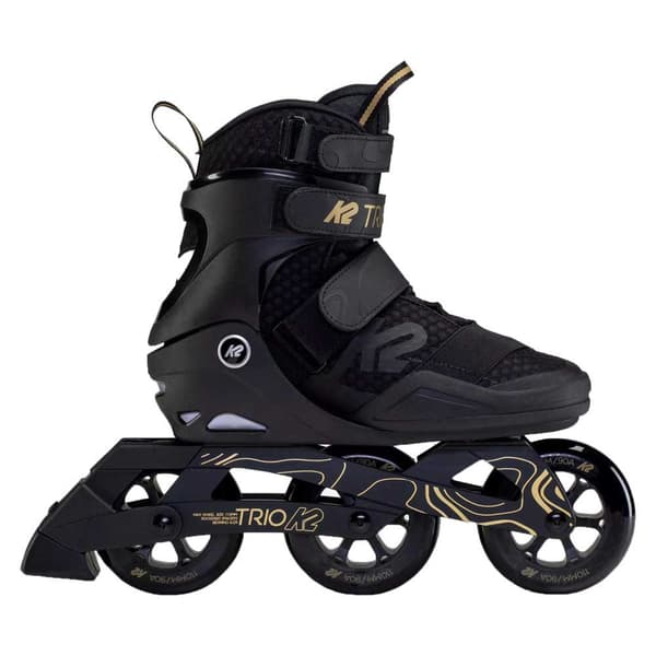 K2 Skate Inline Skøjter Trio 110 Sort EU 44 1/2