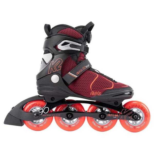 K2 Skate Inline Skøjter Alexis 90 Boa Rød EU 41 1/2