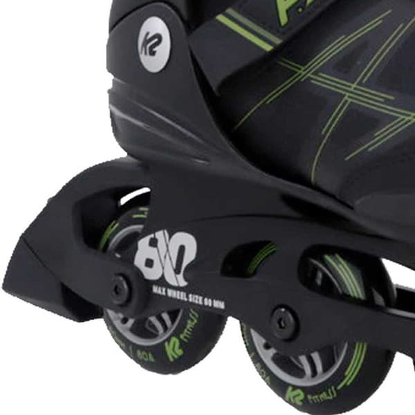 K2 Skate Inline Skøjter F.i.t. 80 Pro Sort EU 47