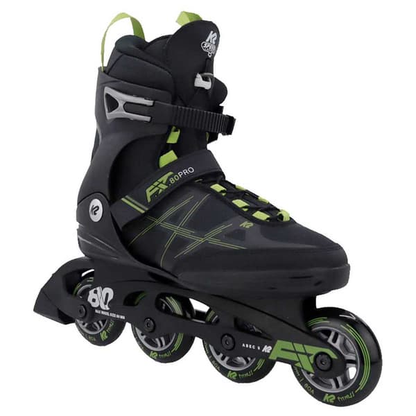 K2 Skate Inline Skøjter F.i.t. 80 Pro Sort EU 47