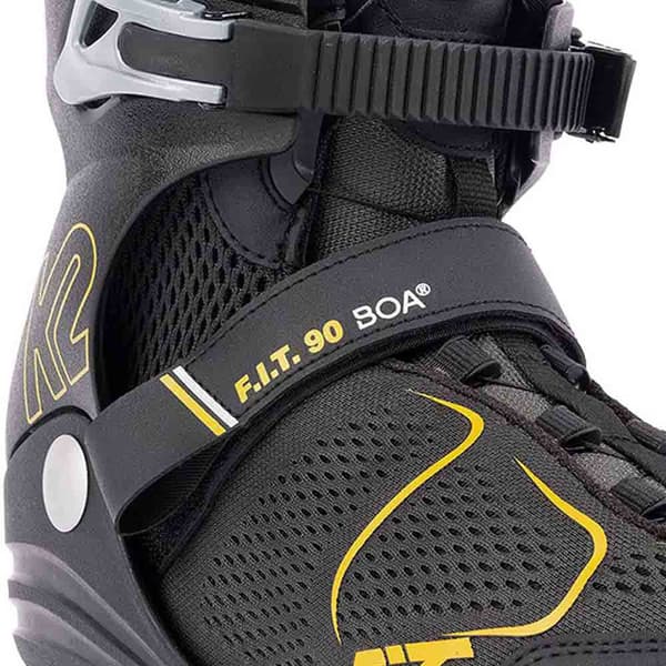 K2 Skate Inline Skøjter F.i.t. 90 Boa Sort EU 42 1/2