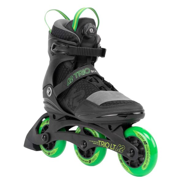 K2 Skate Inline Skøjter Trio Lt Boa Sort EU 38