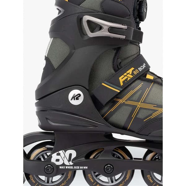 K2 Skate Inline Skøjter F.i.t. 80 Boa Grå EU 43 1/2