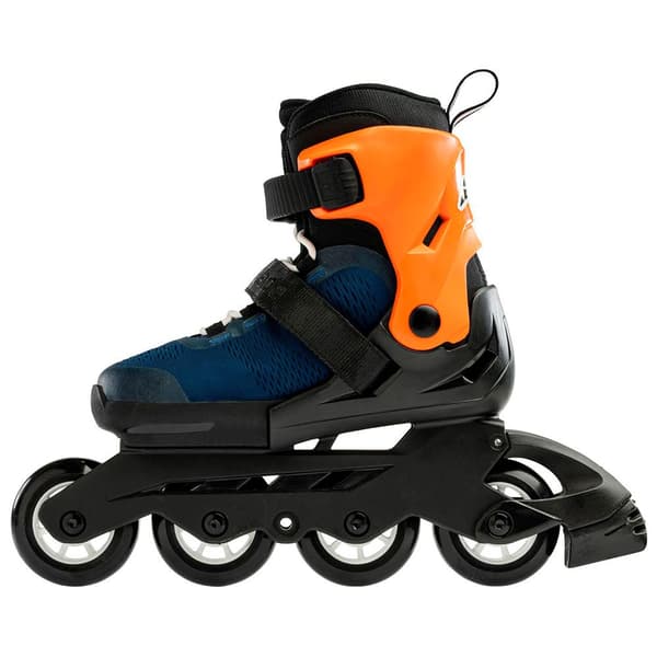 Rollerblade Junior Rulleskøjter Microblade Orange,Blå EU 28