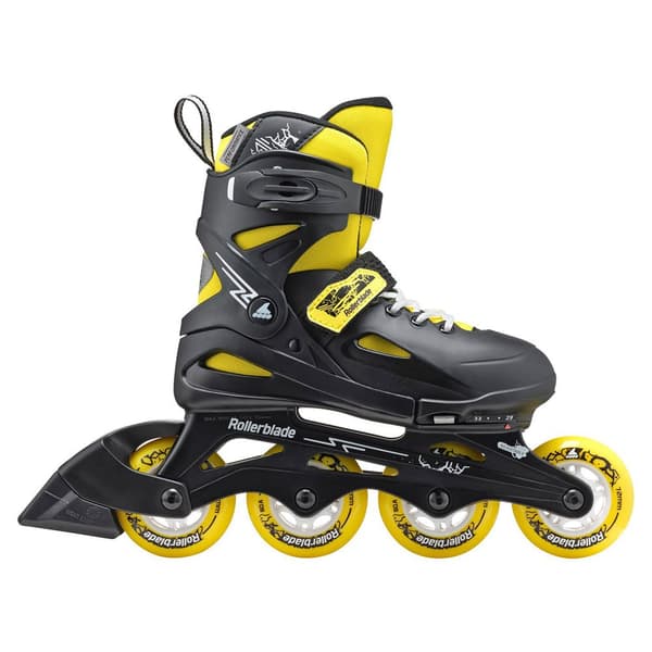 Rollerblade Linjassa Luistimet Fury Keltainen,Musta EU 29-33