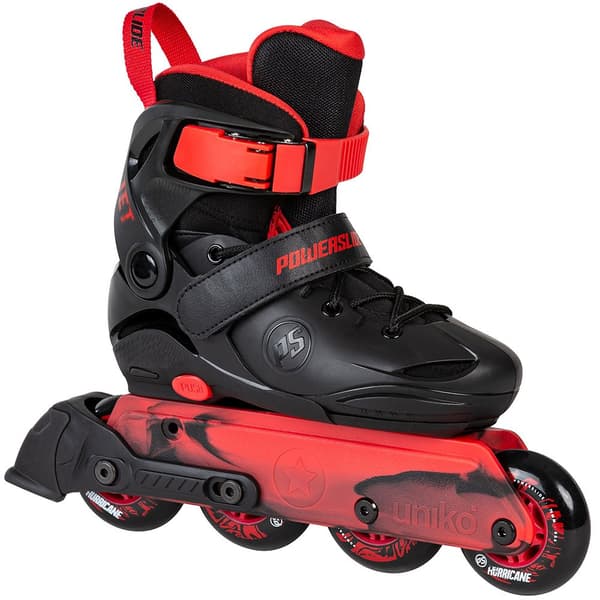 Powerslide Inlines För Barn Jet Adjustable Svart EU 35-38