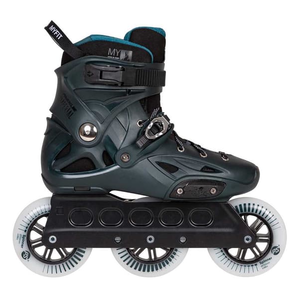 Powerslide Linjassa Luistimet Imperial Darkteal 110 Musta EU 39-40