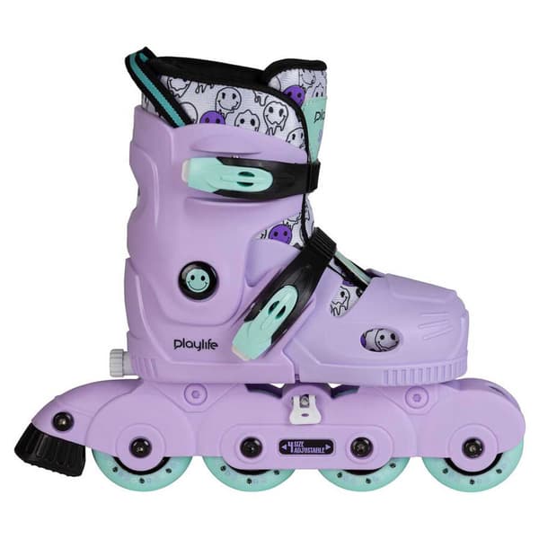 Playlife Rullskridskor Smile Adjustable Lila EU 26-29