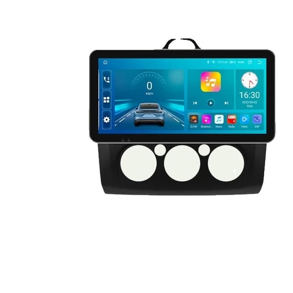 Carplay-autoradio Androidille, Ford Focus 2 3 Mk2 Mk3, monimediasoitin GPS:llä., 10,33 tuuman S4 musta