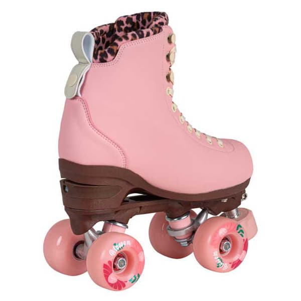 Chaya Kvinna Rullskridskor Miyu Leopaard Rosa EU 37