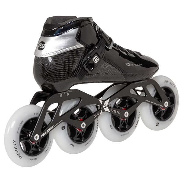 Powerslide Dragon Black 100 Inline-skøjter  EU 41