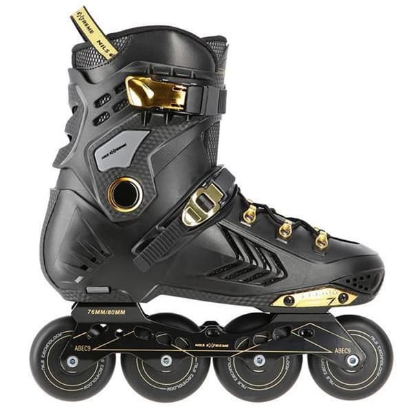 Roller freestyle - NILS Extreme - NA20002 - Aluminium - ABEC9 kullager - Mixte