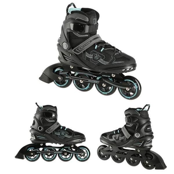 NA9157 SVART STORLEK MENTHOL 44 EXTREMA RULLSKOR NILS