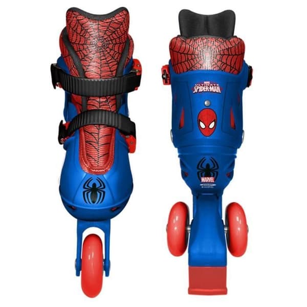 SPIDERMAN Justerbara inline skridskor storlek 27-30