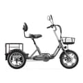Pikkukuva 2 / 11: CYSUM T1 Pro Aikuisille Tarkoitettu Sähköinen Kolmipyöräinen Tavara-auto, 250W Sähköinen Kolmipyörä, 48V22Ah Akku, Sähköinen Tavara-auto, Kolmipyörä