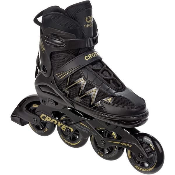 Roller Glider svart justerbar storlek - CROXER - Roller - Unisex - 23 till 29,5 cm - Vuxen