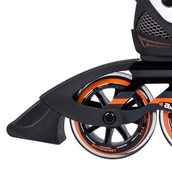 NA1060S SVART-ORANGE STORLEK 41 EXTREMA RULLSKATES NILS