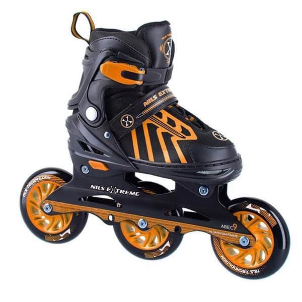 NA18812 EN ORANGE STORLEK Extreme rollerblades NILS M (34-38)