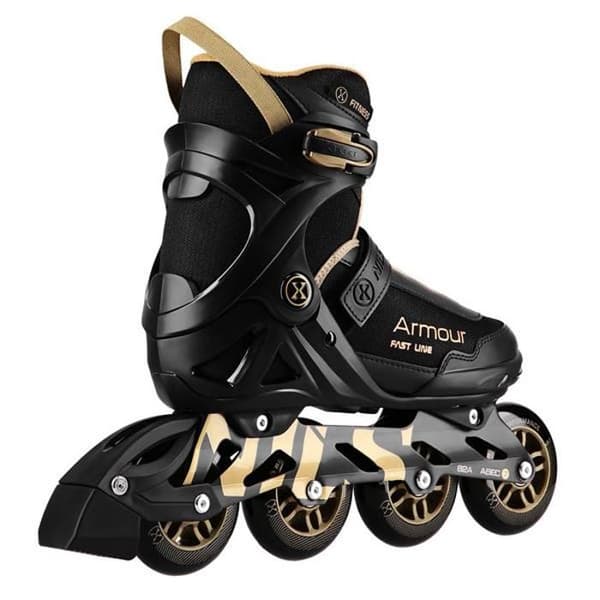NA22151 ARMOR RULLSKOR SVARTA OCH GULD STORLEK 45 NILS EXTREME