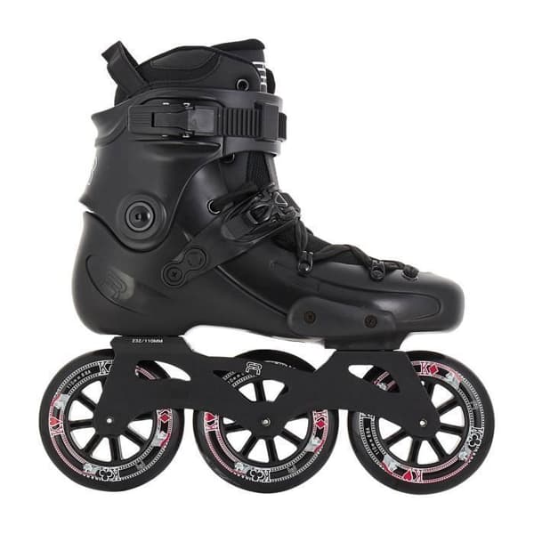 Roller freeskate FR3 310 Svart - FR SKATES - Mixte - Freeride - Street Kings 3 x 110 mm - Styv - Aluminium