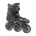Miniatyrbild 1 av 4: Roller freeskate FR3 310 Svart - FR SKATES - Mixte - Freeride - Street Kings 3 x 110 mm - Styv - Aluminium
