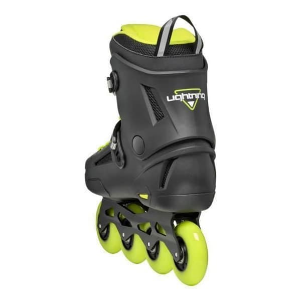 Roller freestyle - freeskate LIGHTNING 80 Noir Lime - ROLLERBLADE - Unisex - Urban glidning