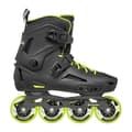 Miniatyrbild 2 av 4: Roller freestyle - freeskate LIGHTNING 80 Noir Lime - ROLLERBLADE - Unisex - Urban glidning