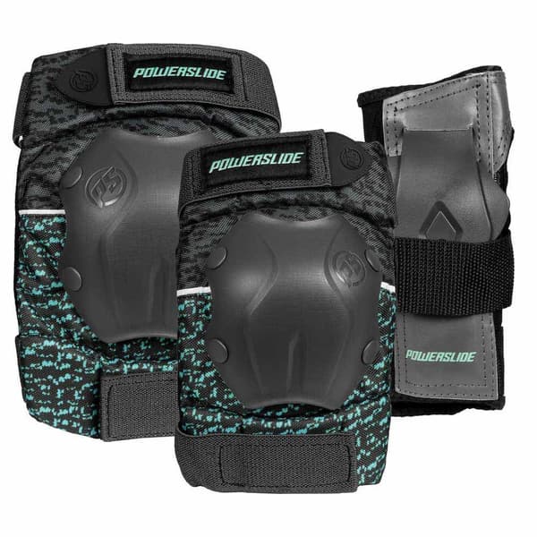Powerslide Standard Tri Pack Knæpuder Sort M