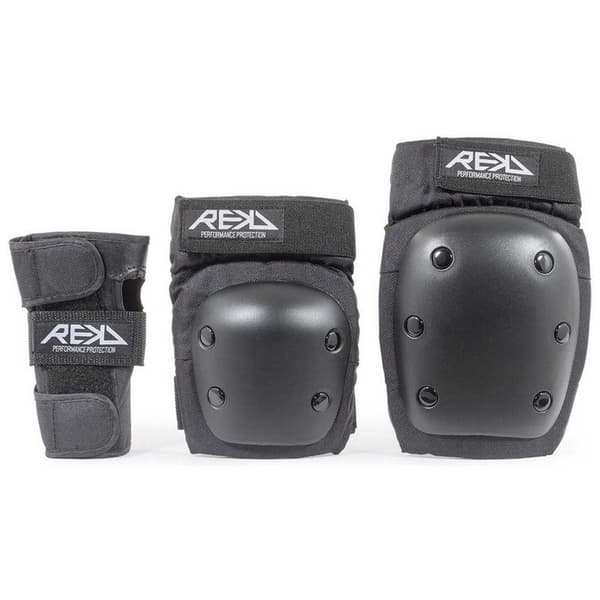 Rekd Protection Heavy Duty Triple Pad Set Svart L
