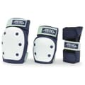 Miniatyrbild 4 av 4: Rekd Protection Heavy Duty Triple Pad Set Vit,Blå XS