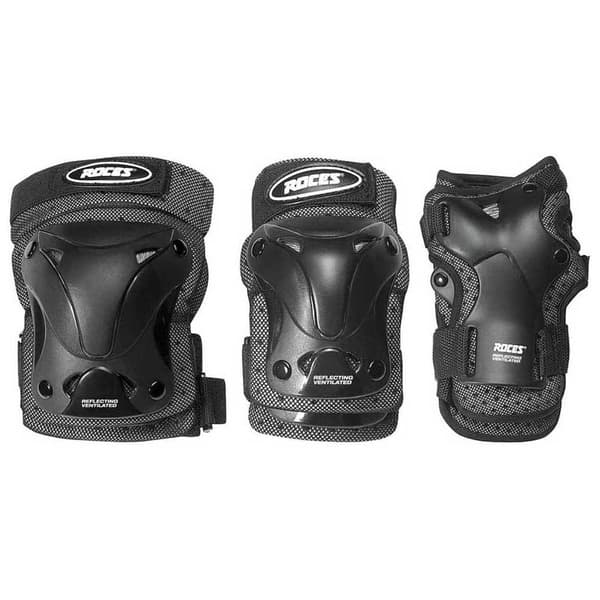 Roces Ventilated 3 Pack Musta S